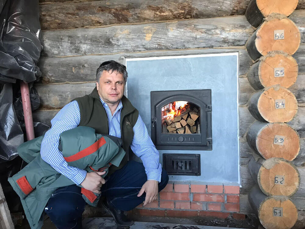 Печь из талькомагнезита